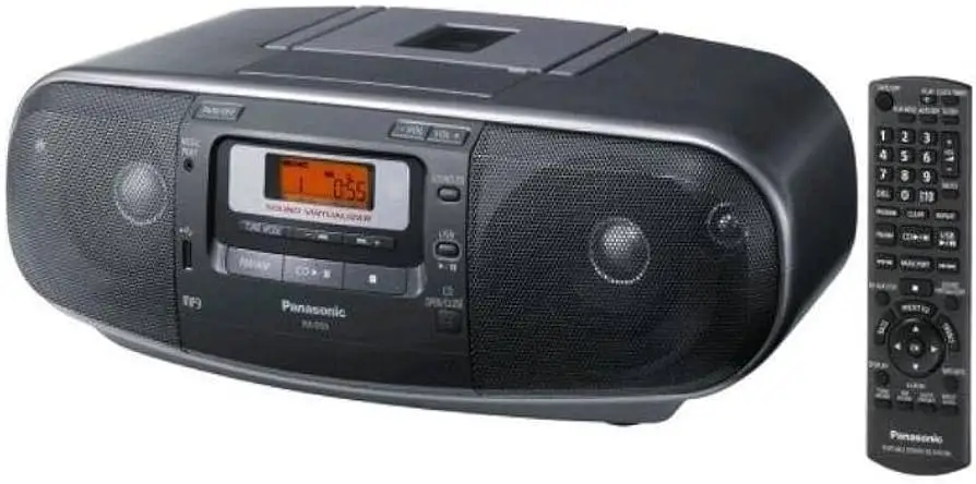 Panasonic RX-D55GC-K portable stereo close-up