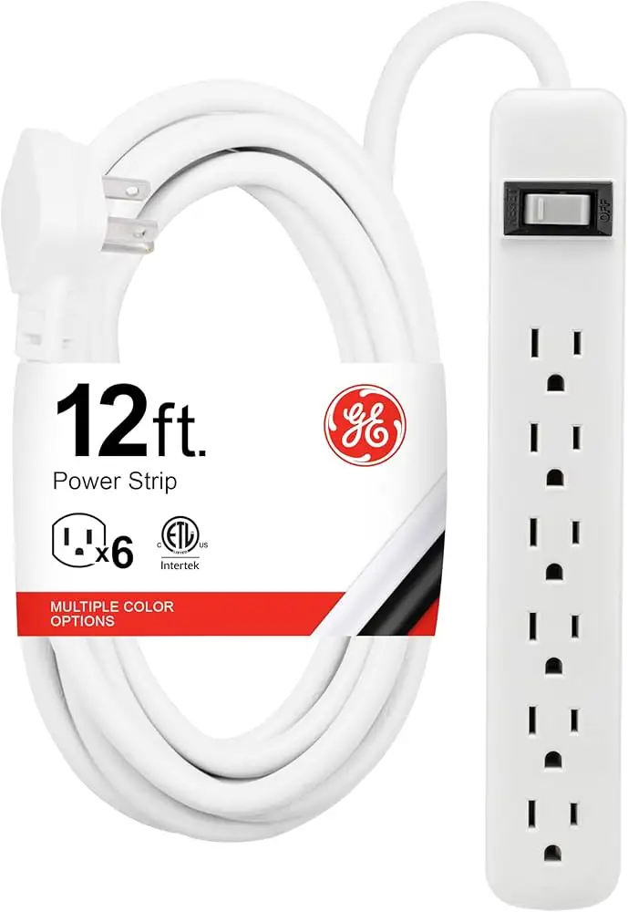 GE 6-Outlet Power Strip plug fit issue