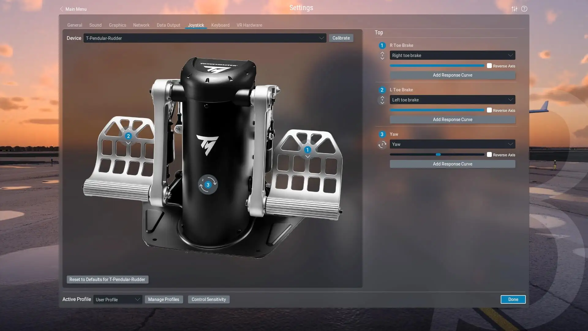 Thrustmaster TFRP Flight Rudder Pedals price and resale value