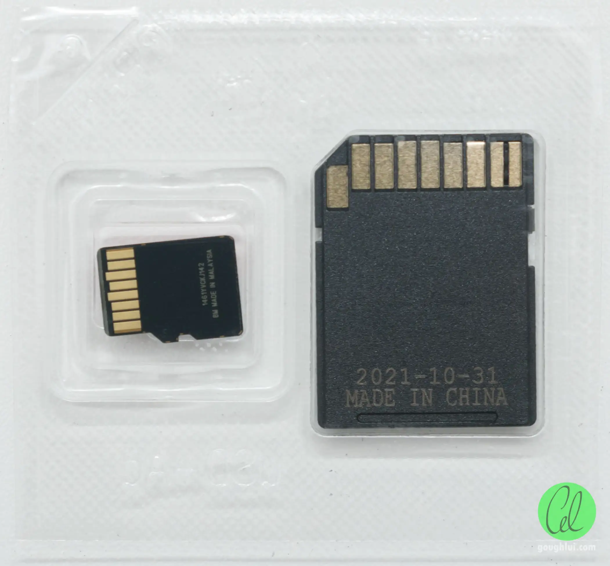 SanDisk Ultra microSDHC retail packaging and pricing