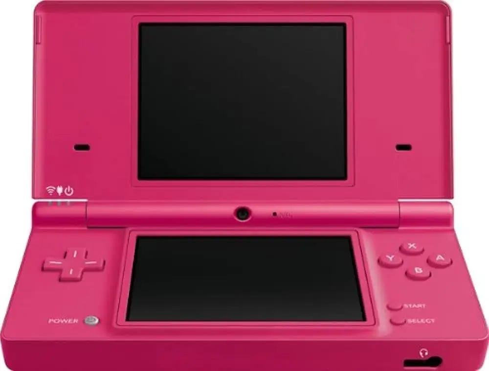 Nintendo DSi Pink renewed handheld design close-up