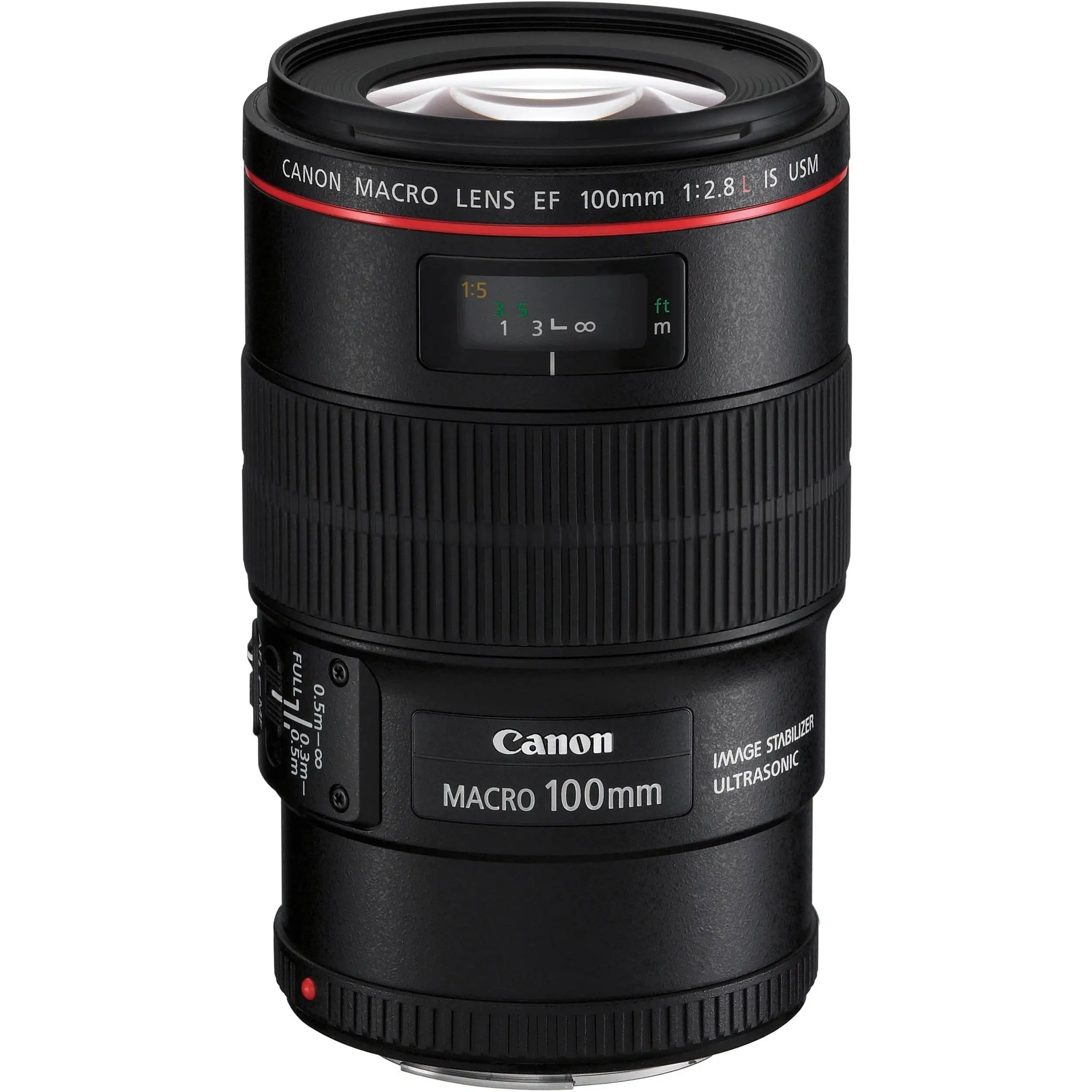 Canon EF 100mm macro lens retail packaging