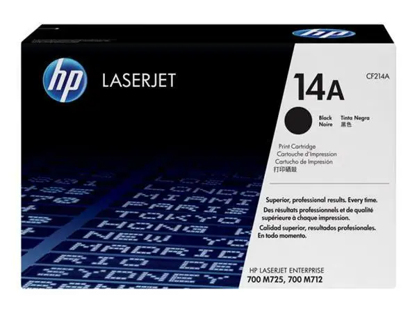 HP 14A toner cartridge compatible alternatives chart