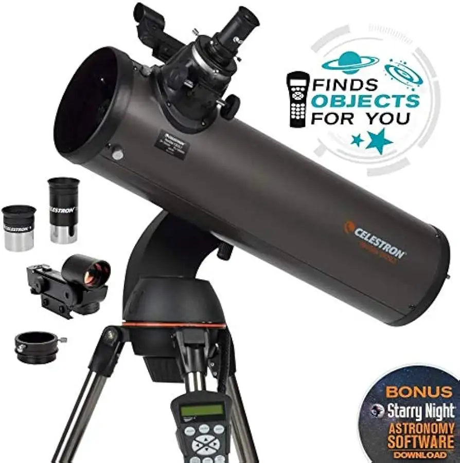Celestron NexStar 130SLT telescope kit overview