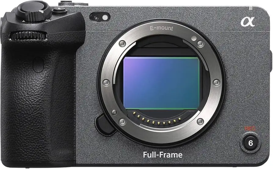 Sony Alpha FX3 showing ergonomic design and LCD screen