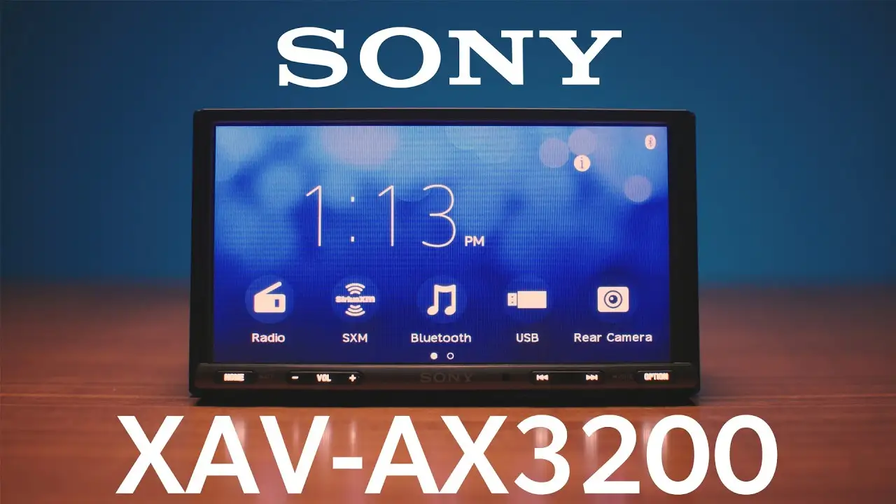 Sony XAV-AX3200 product price and value details