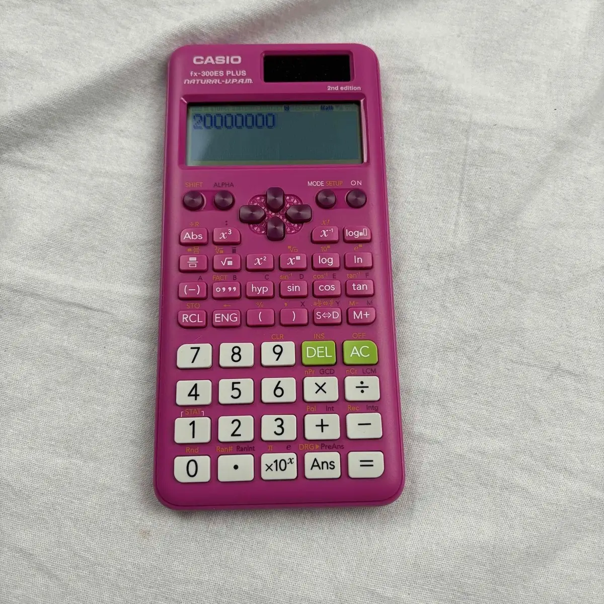 Casio fx-300ES Plus 2nd Edition scientific calculator close-up