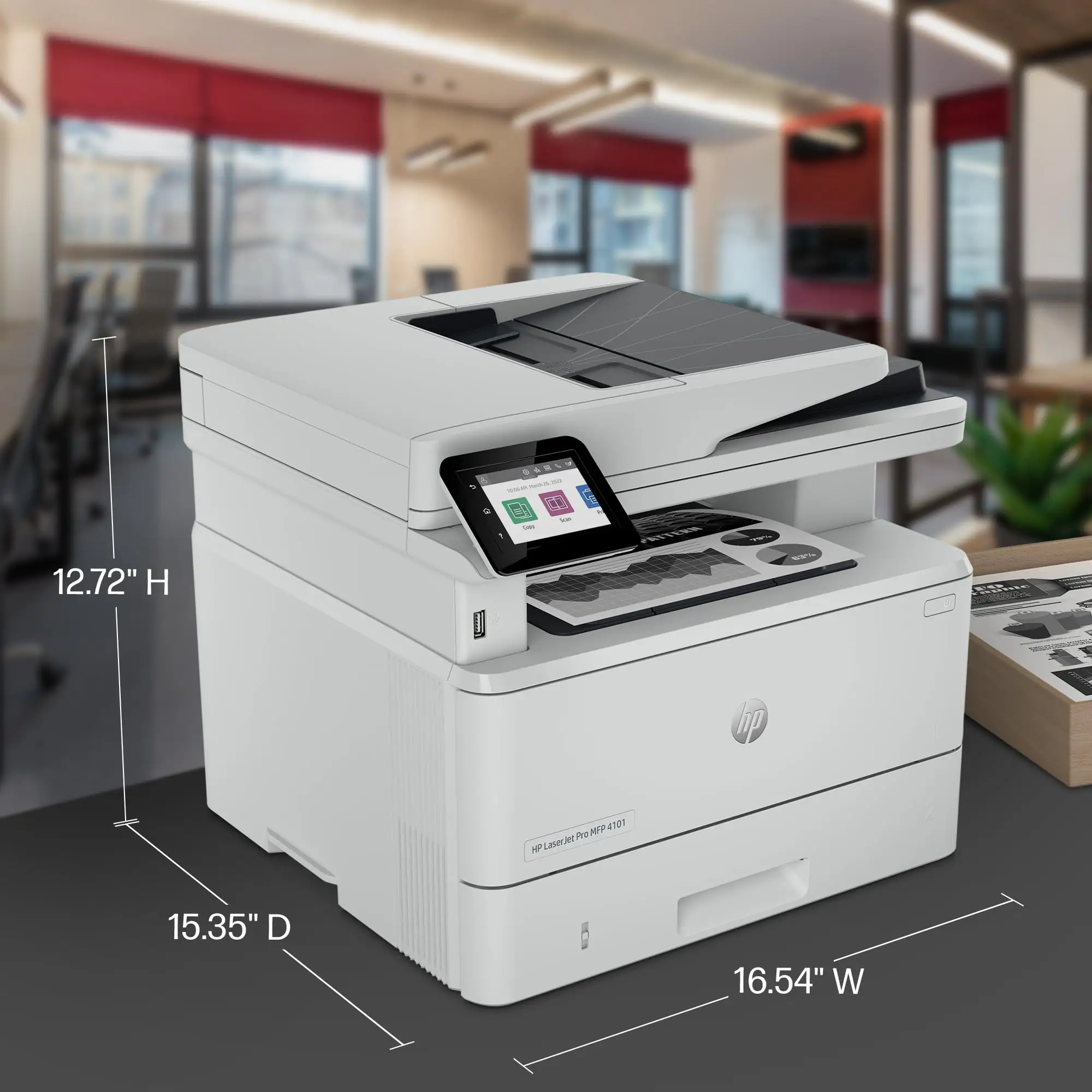 HP LaserJet Pro MFP 4101fdn Review: Conditional Buy