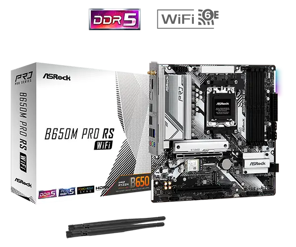 ASRock B650M Pro RS WiFi vs B650 PG Lightning comparison