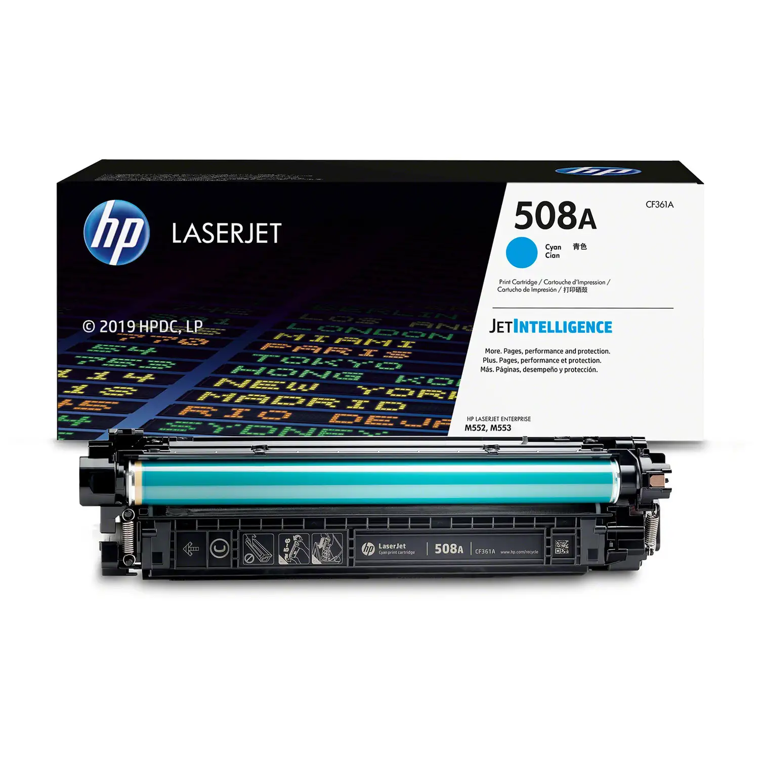HP 508A Cyan Toner Cartridge trust and reliability highlights