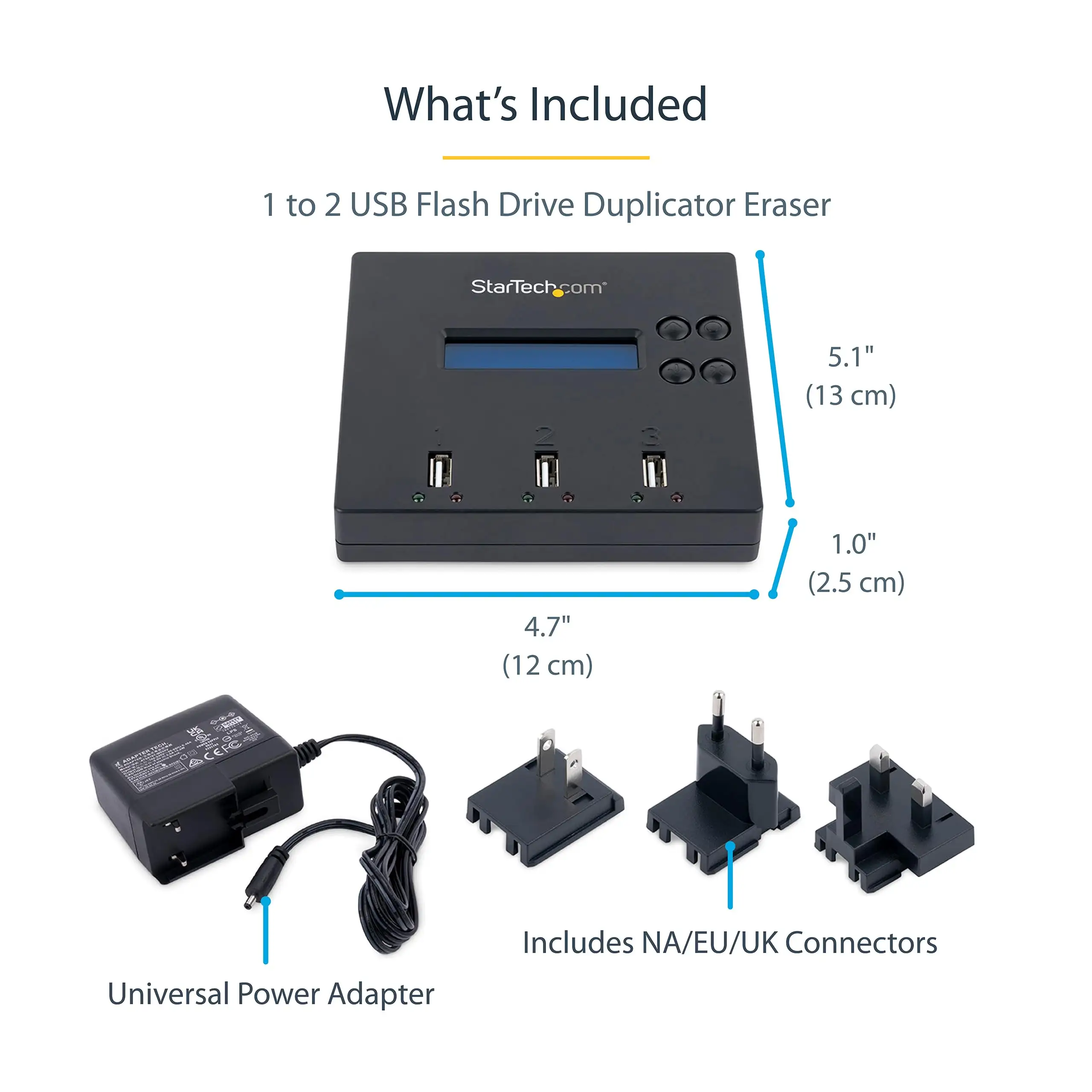 StarTech USB Flash Drive Duplicator close-up
