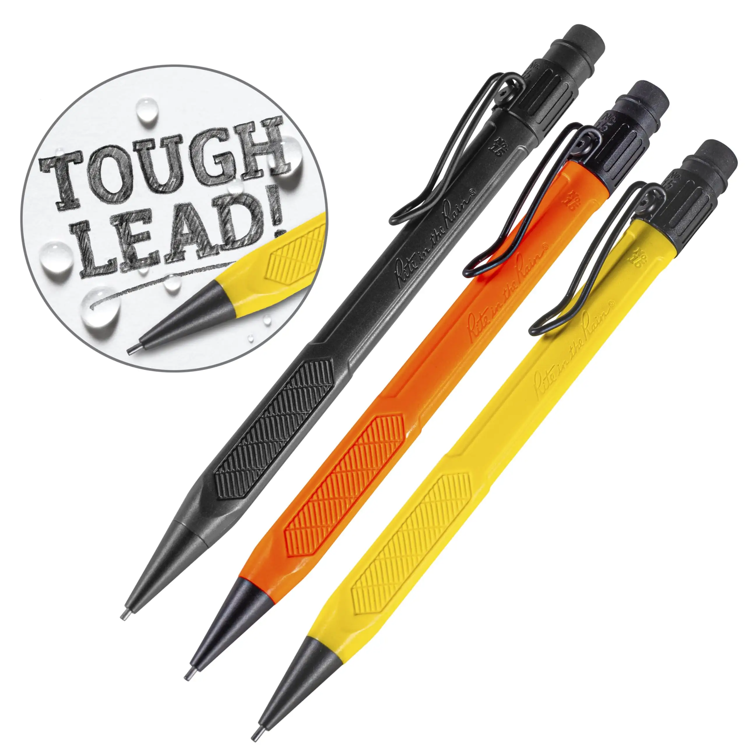 BIC Xtra Strong 0.9mm mechanical pencils close-up