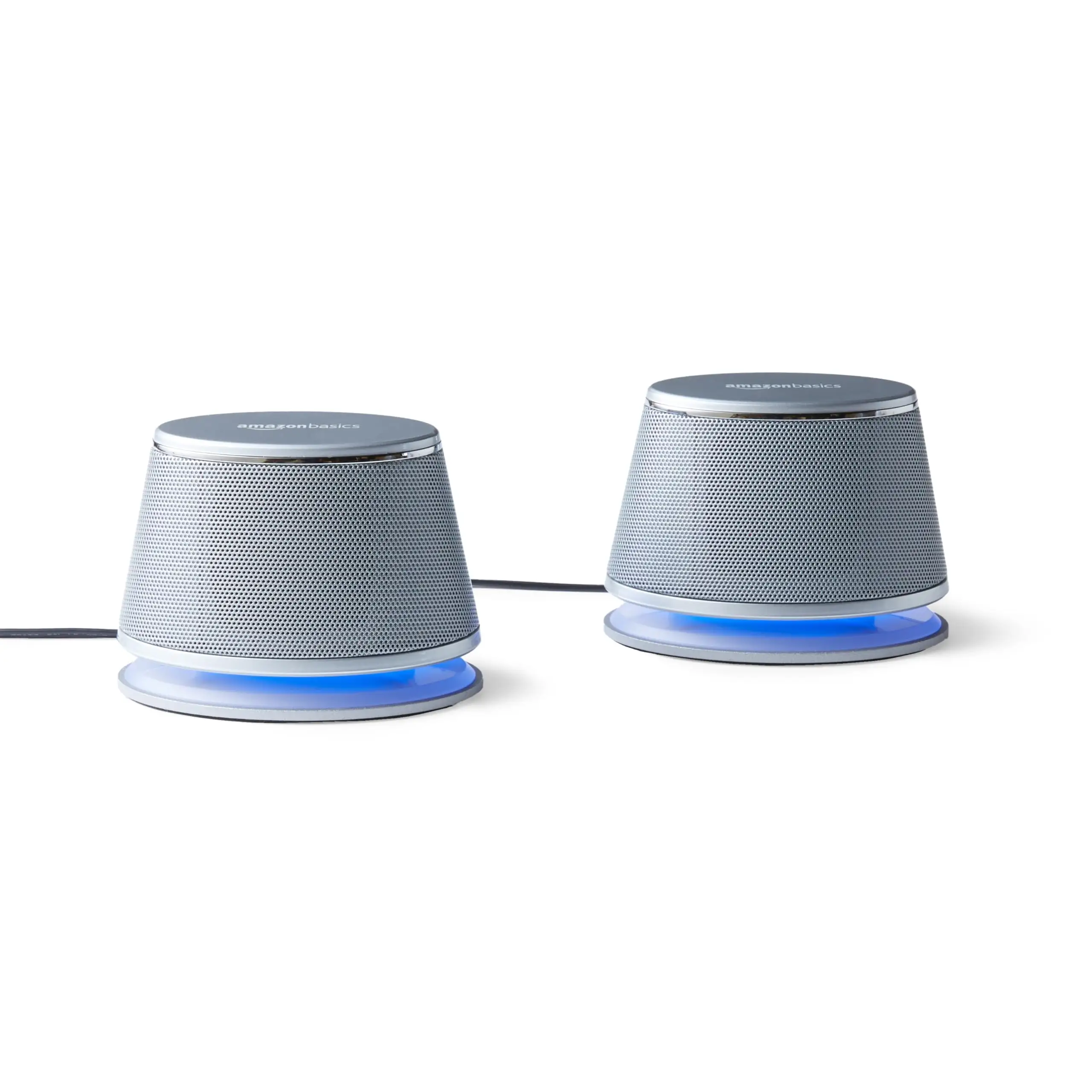 Amazon Basics Bluetooth Computer Speakers bass control and subwoofer