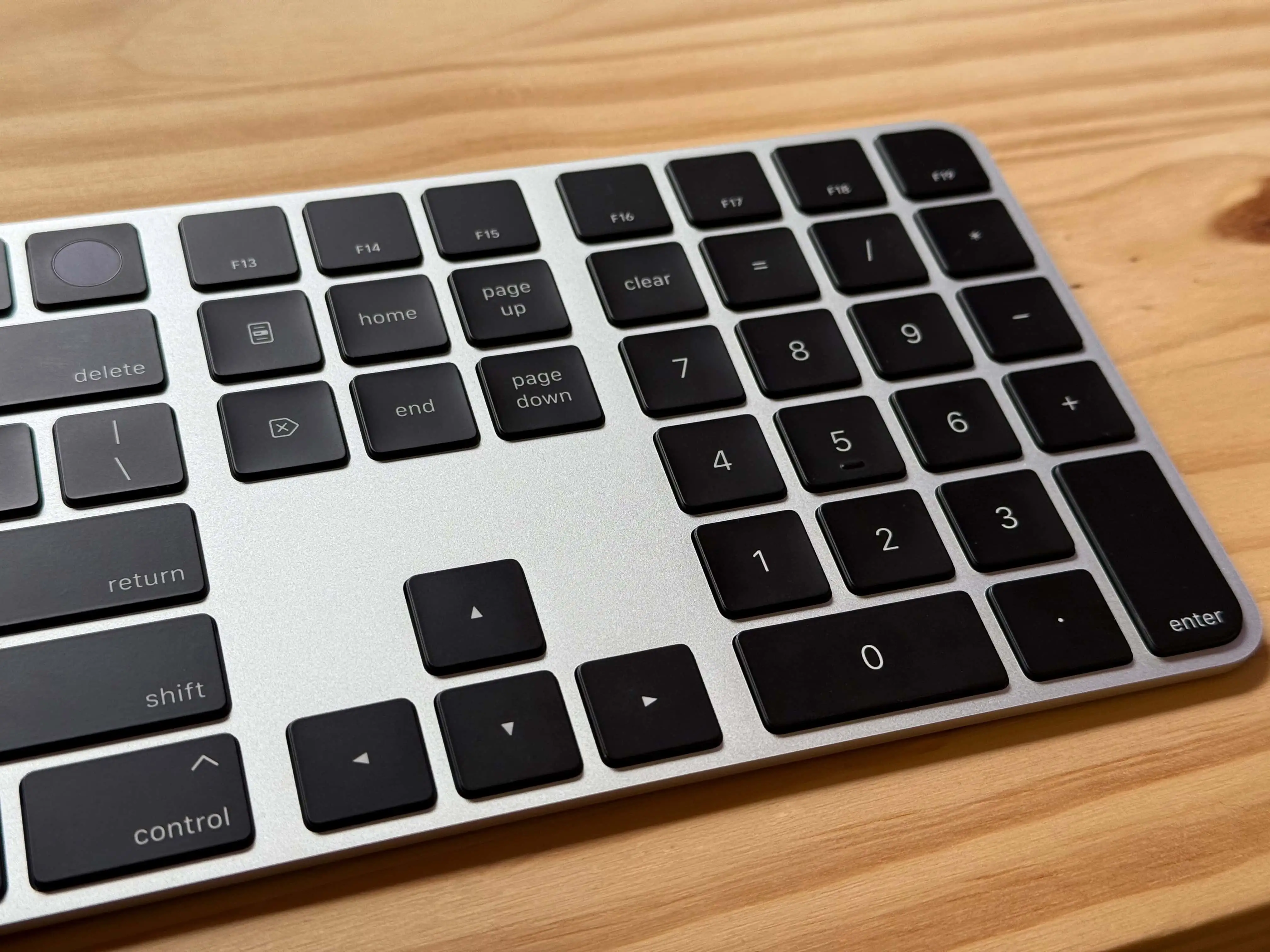 Apple Magic Keyboard premium design close-up
