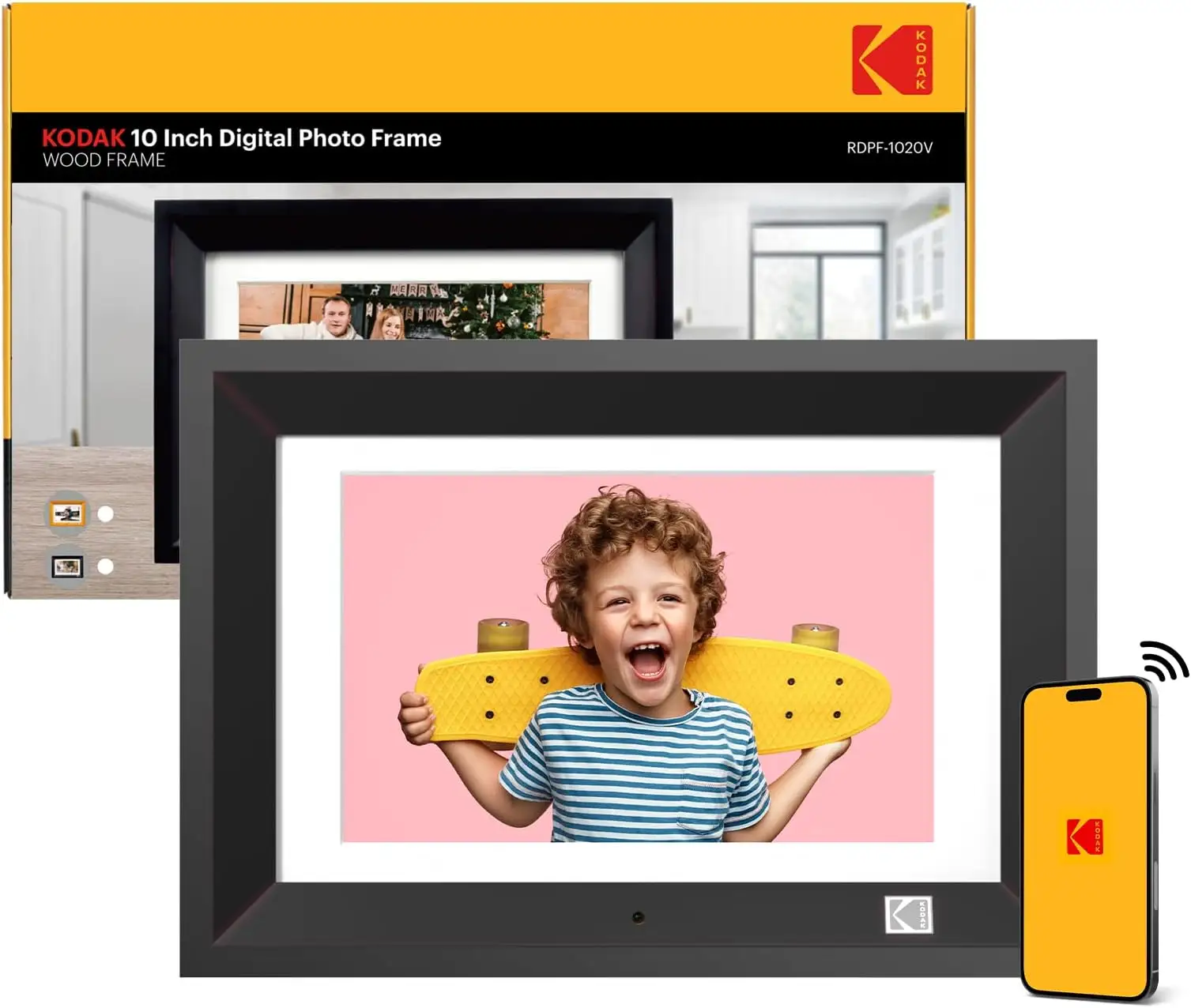 Kodak 10.1 Inch WiFi Digital Picture Frame IPS display