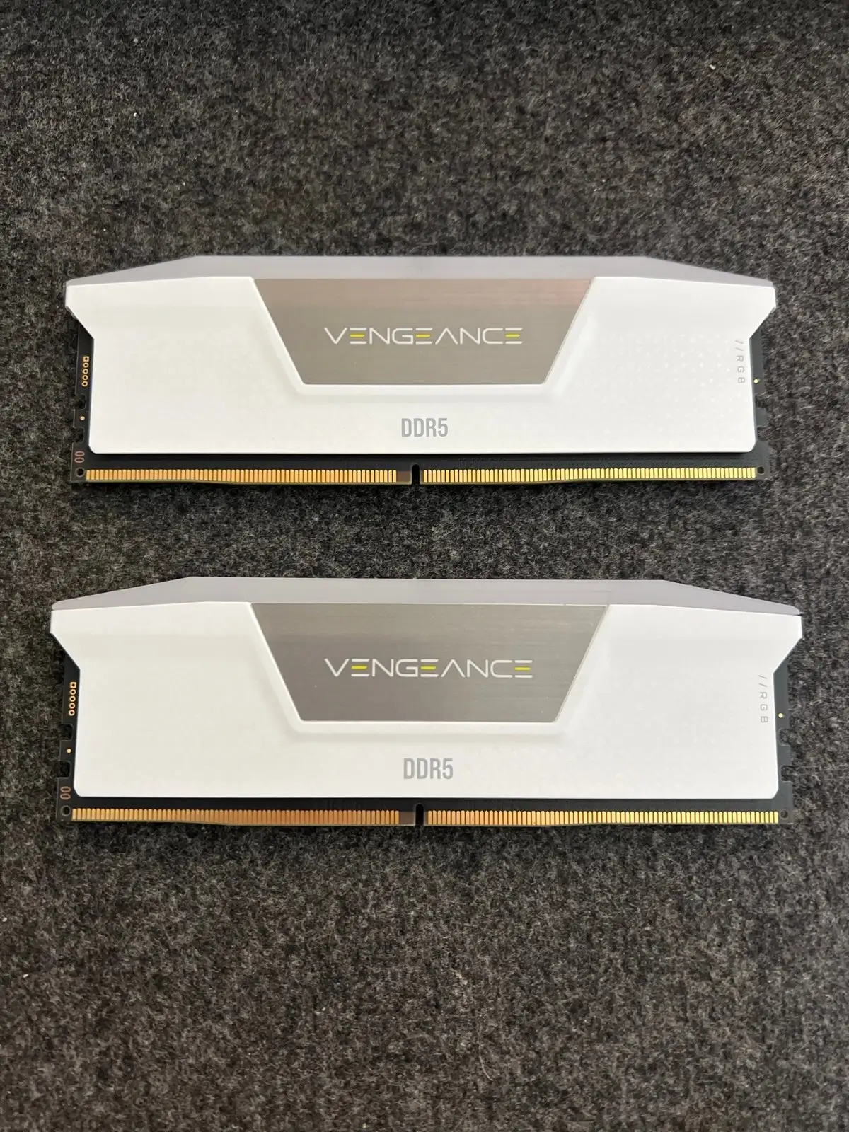 Corsair Vengeance RGB DDR5 RAM retail packaging