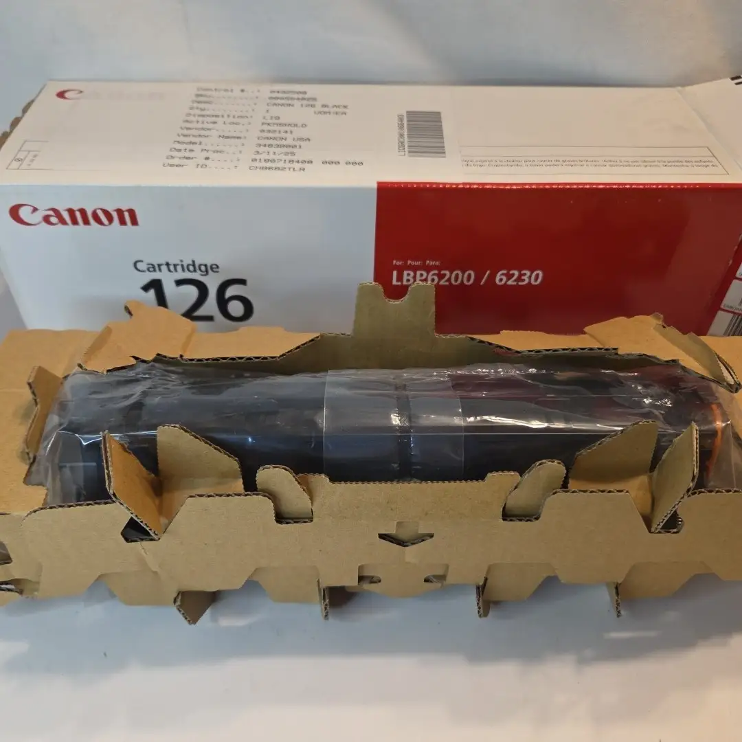 Canon 126 Black Toner Cartridge product image