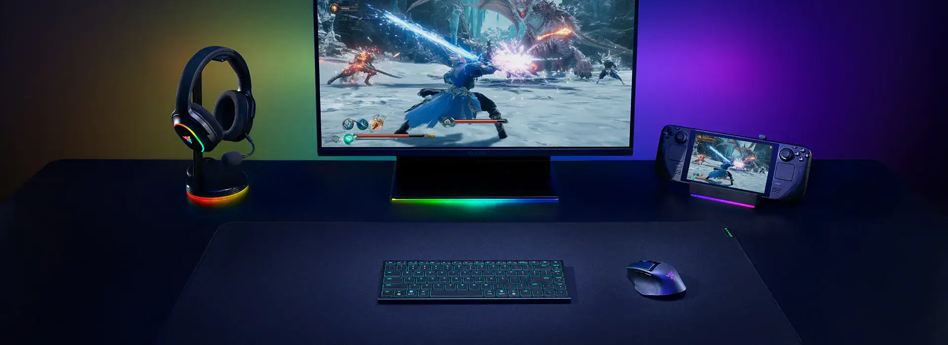 Razer Joro keyboard showing slim design and build