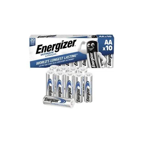 Energizer Ultimate Lithium AA batteries outdoor test