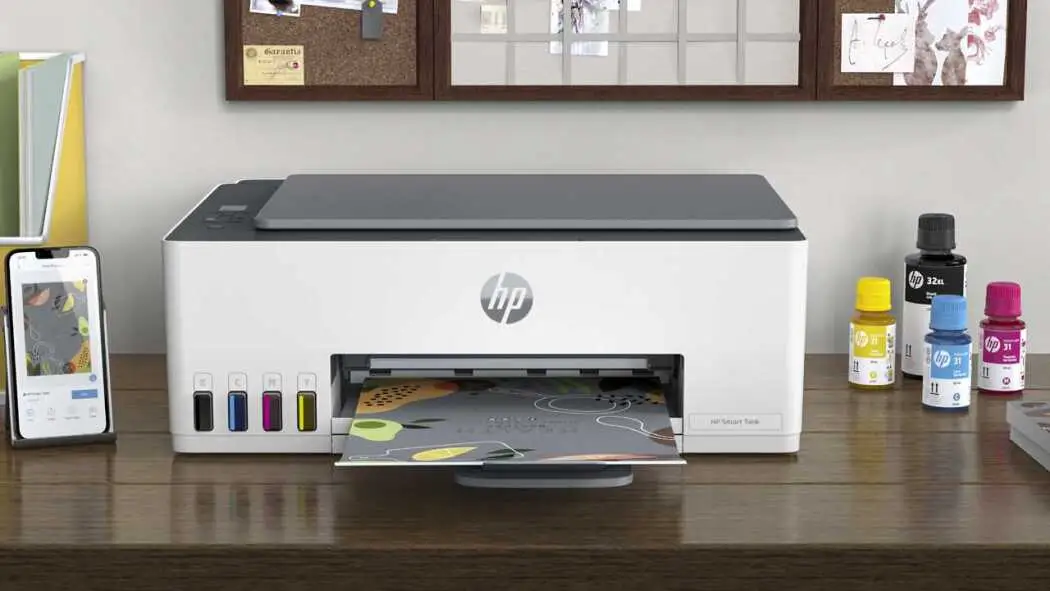 HP Smart Tank 5101 compact design side view