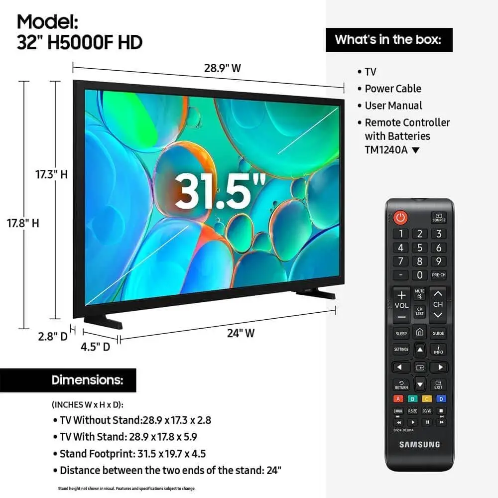 Samsung 32-inch Smart FHD TV Review: Clear HD, Mixed Sound