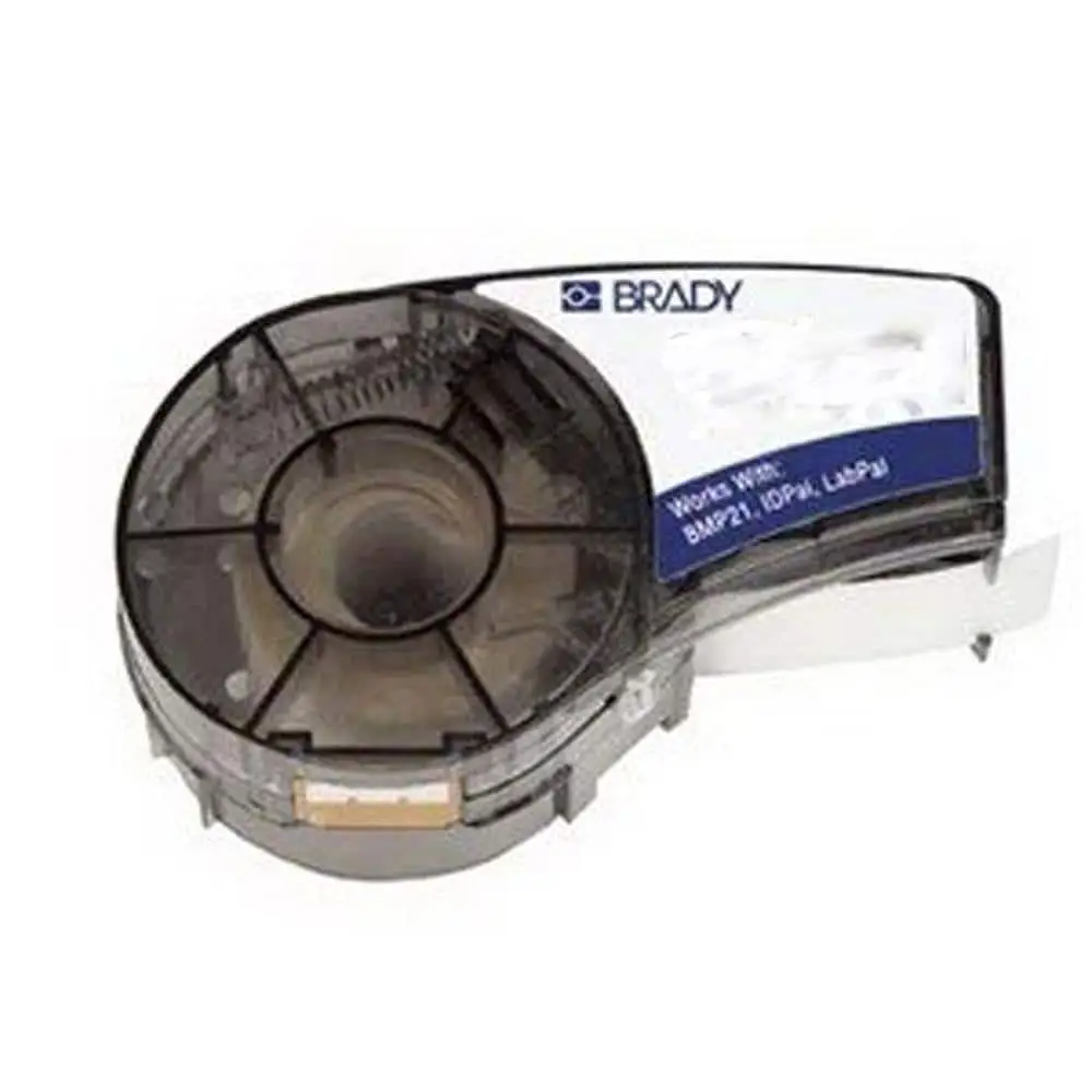 Brady B-595 vinyl label roll close-up