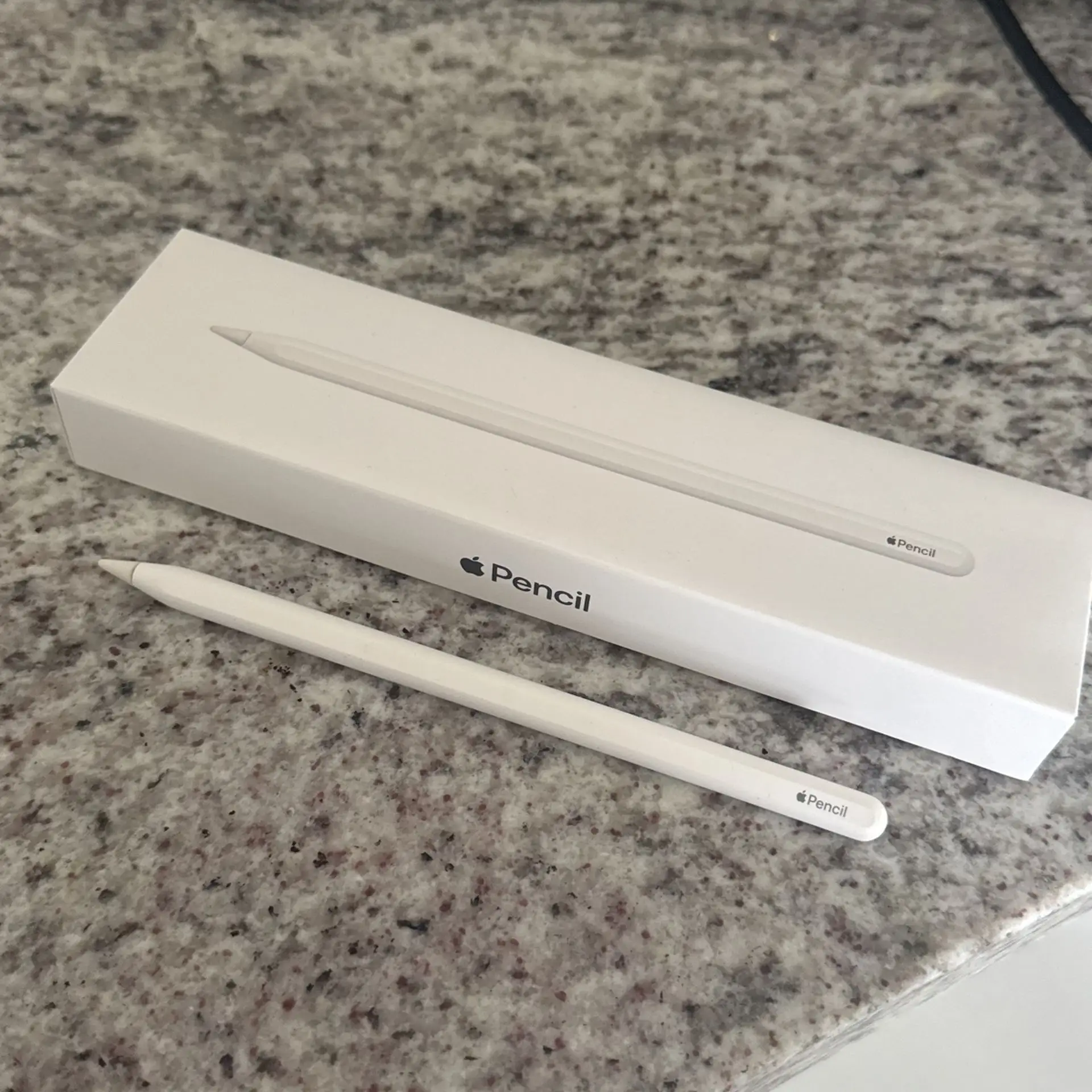 Apple Pencil 2 close-up showing ergonomic design