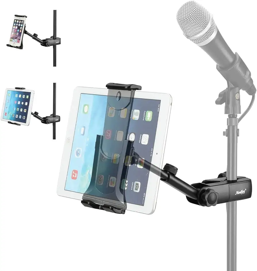 Moukey tablet holder mounted for product demo