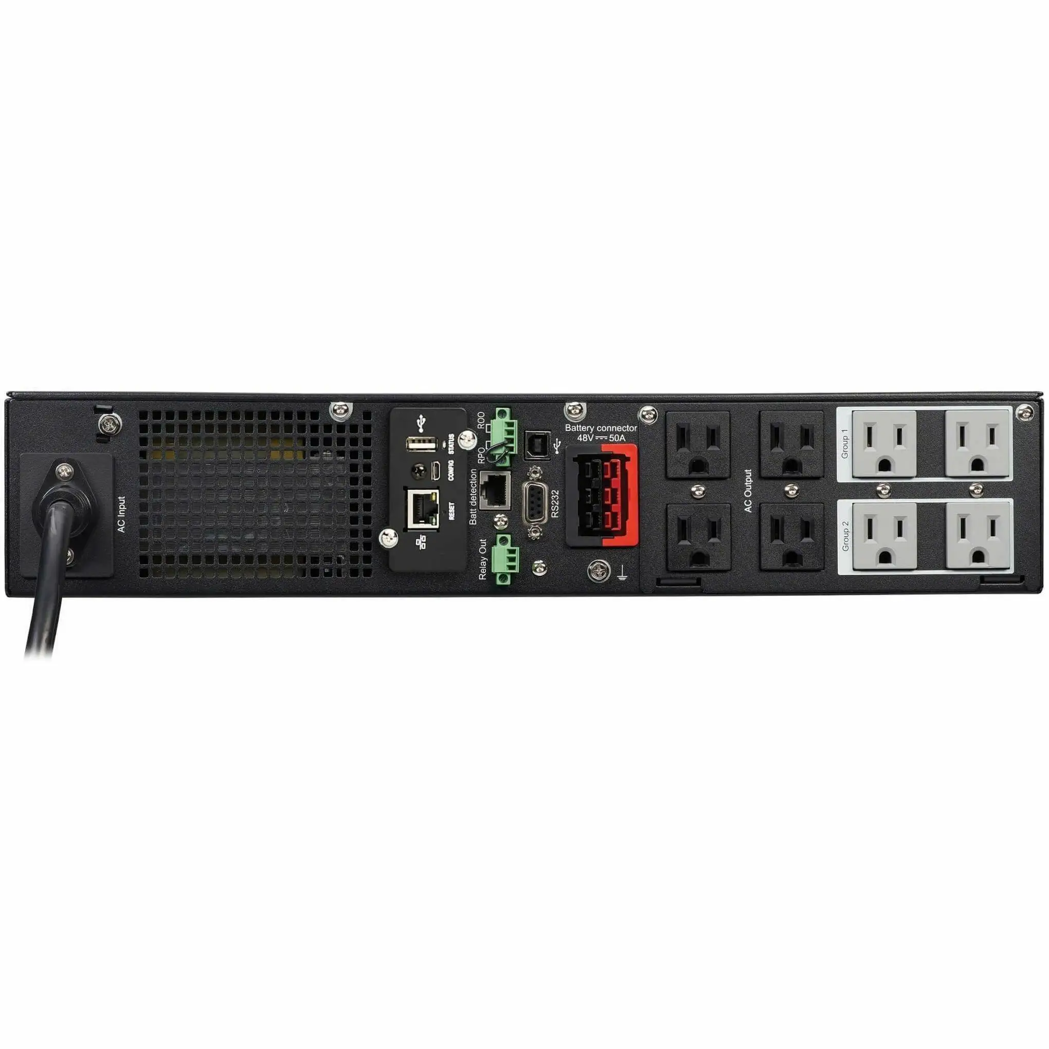 Tripp Lite 750VA UPS wall-mounted installation example