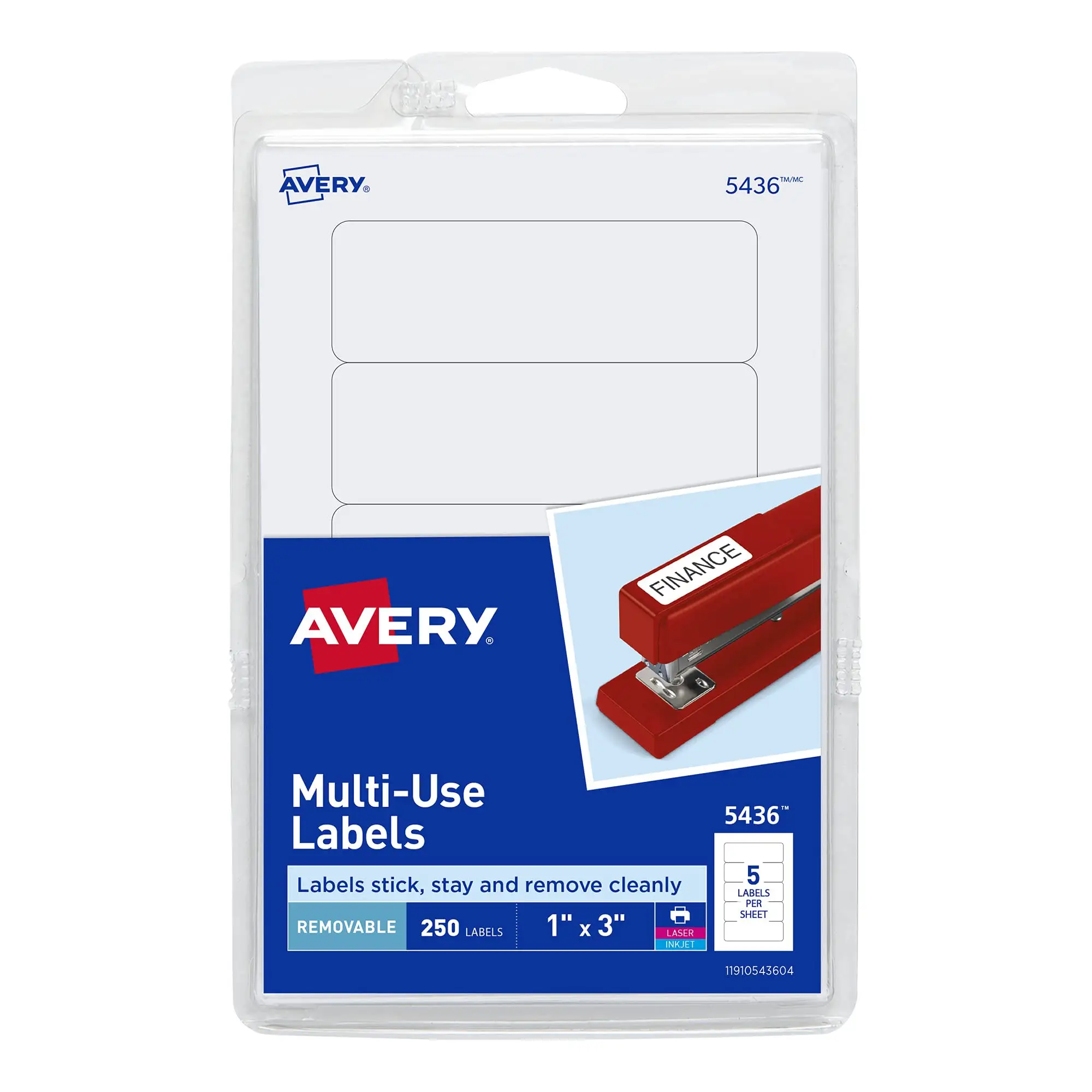 Avery Removable Labels Review: Strong Adhesion, Clean Peel