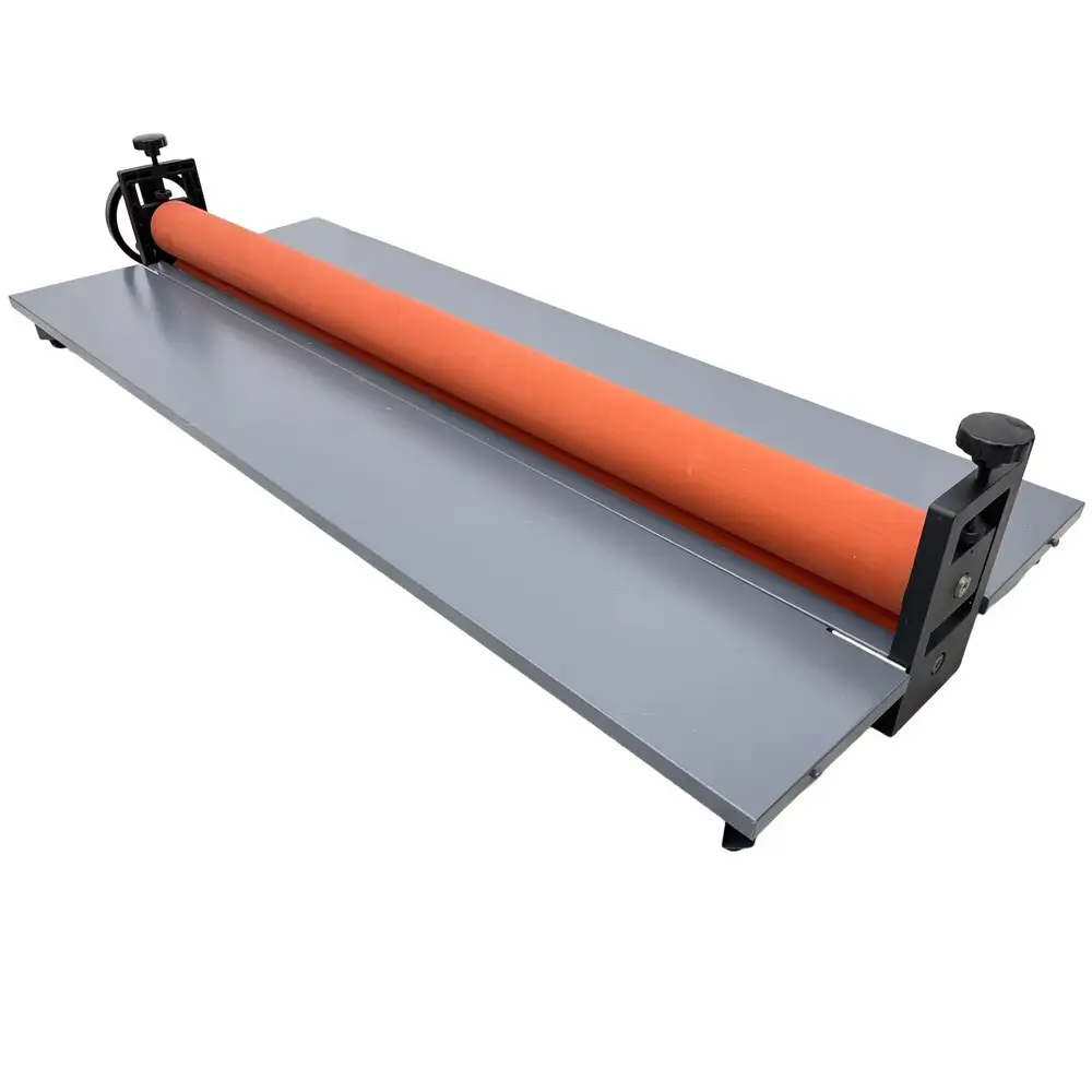Amazon Basics 9-Inch Laminator showing jam release lever